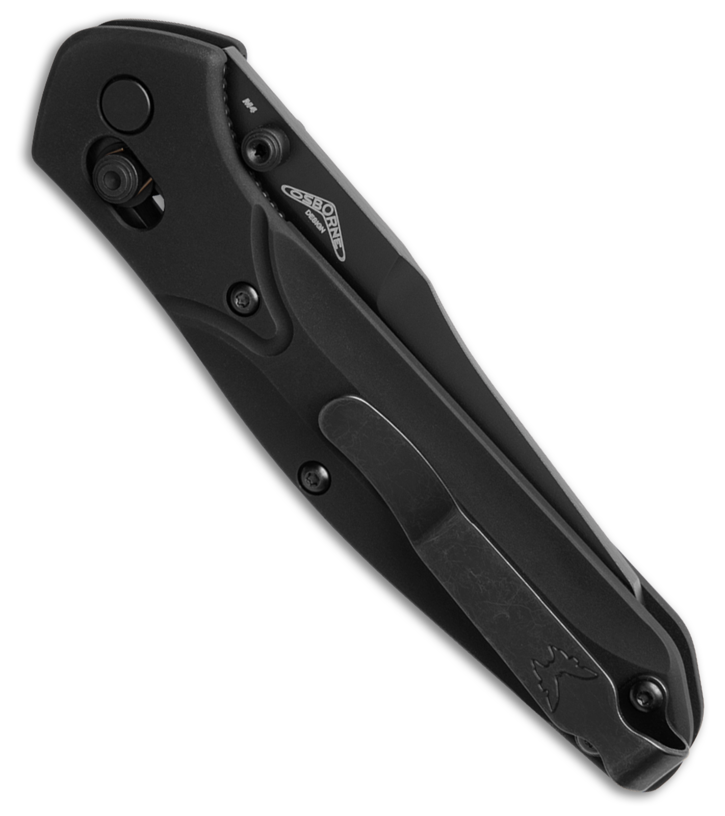 Benchmade 940 Osborne AXIS Lock Knife Black Aluminum (3.4" Black M4)