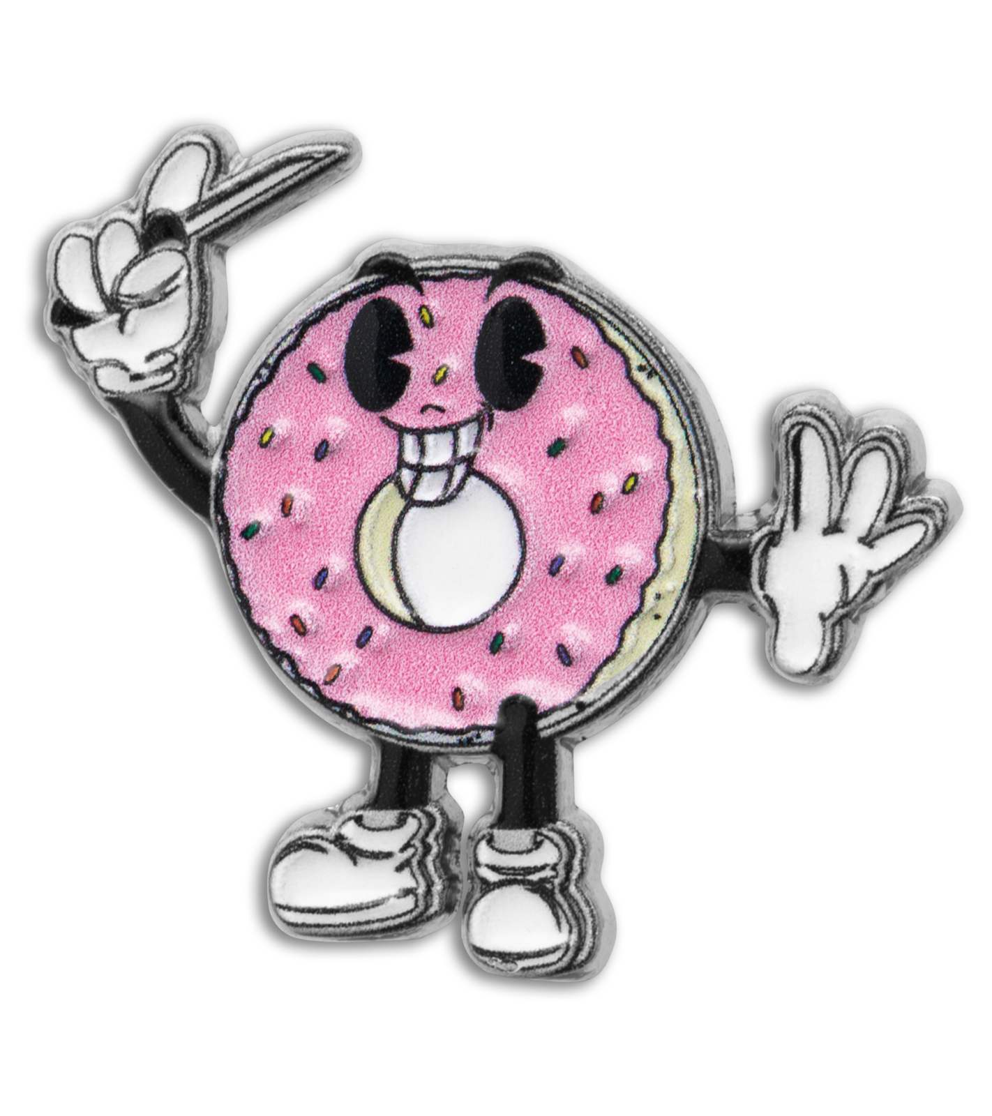 Blade HQ Exclusive Dessert Warrior® Donut Figure Lapel Pin
