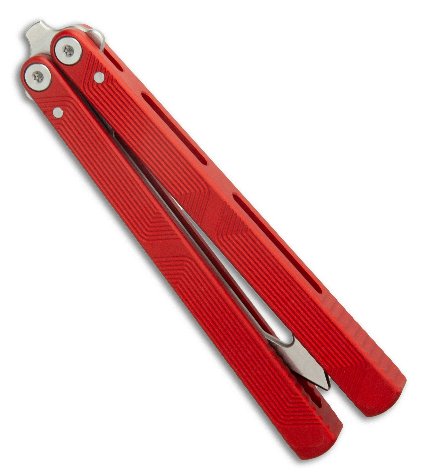 Flytanium Zenith Trainer 2.0 Lava Red Aluminum (4.5" Stonewash)