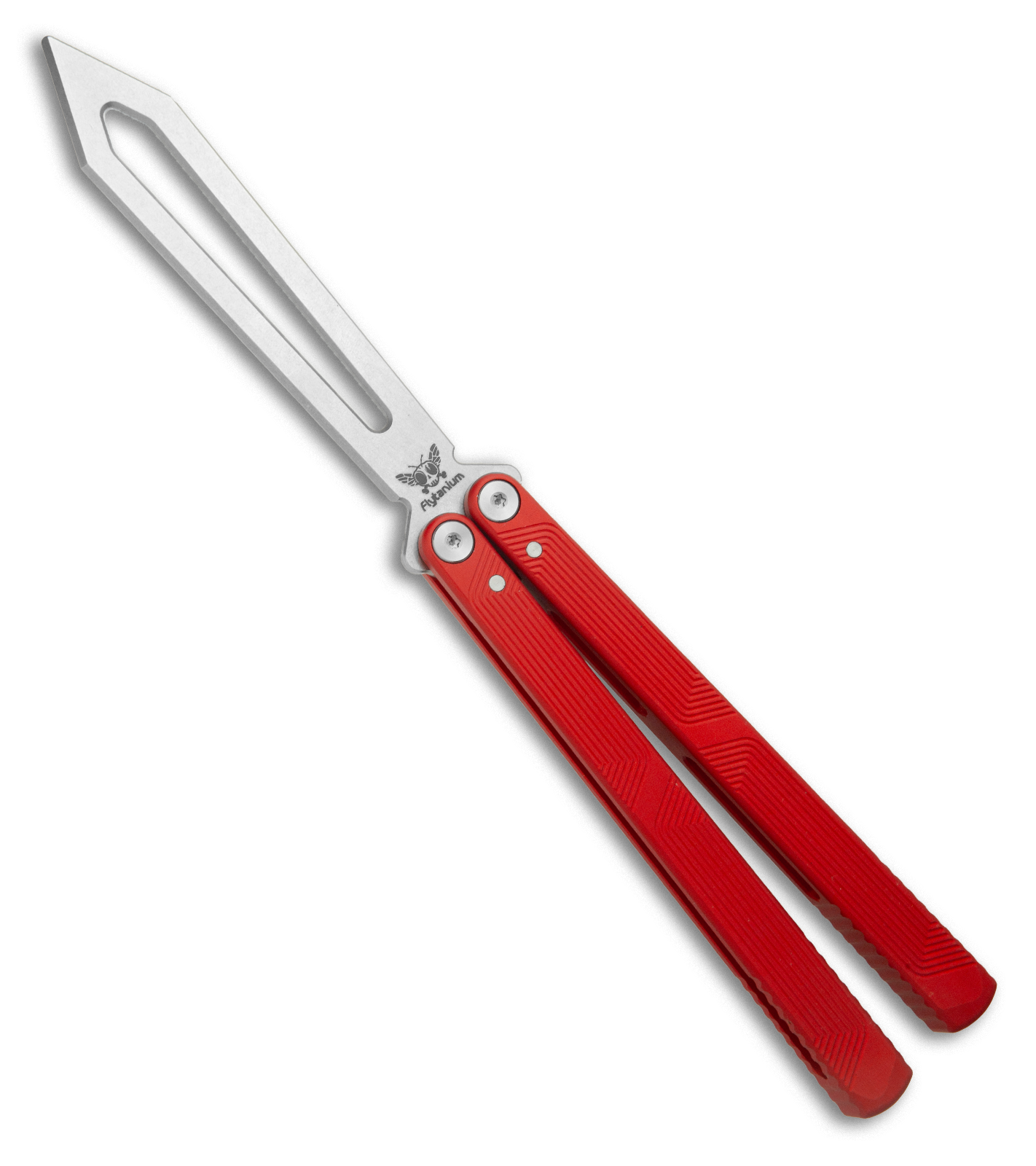 Flytanium Zenith Trainer 2.0 Lava Red Aluminum (4.5" Stonewash)