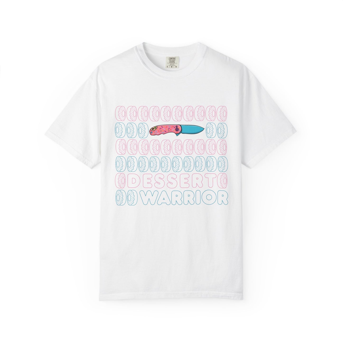 Dessert Warrior Donut Grid Tee