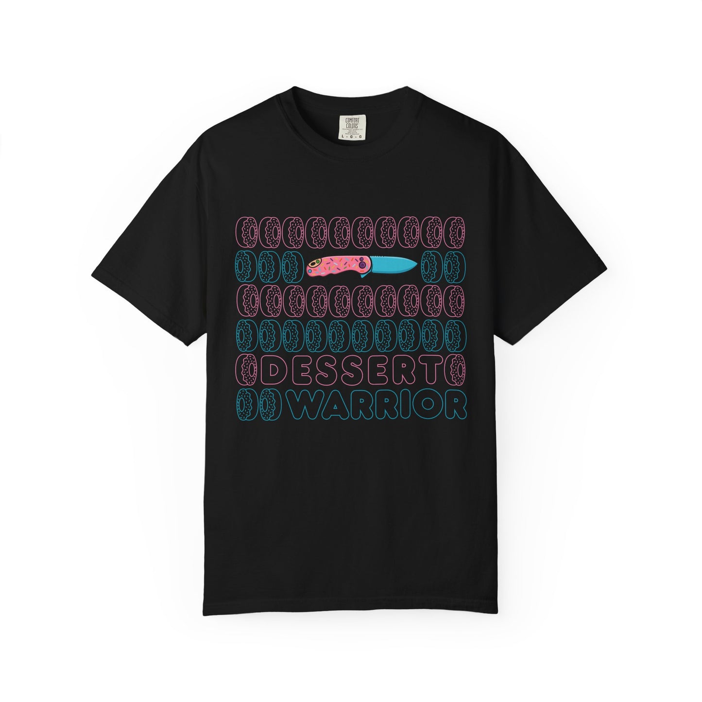 Dessert Warrior Donut Grid Tee