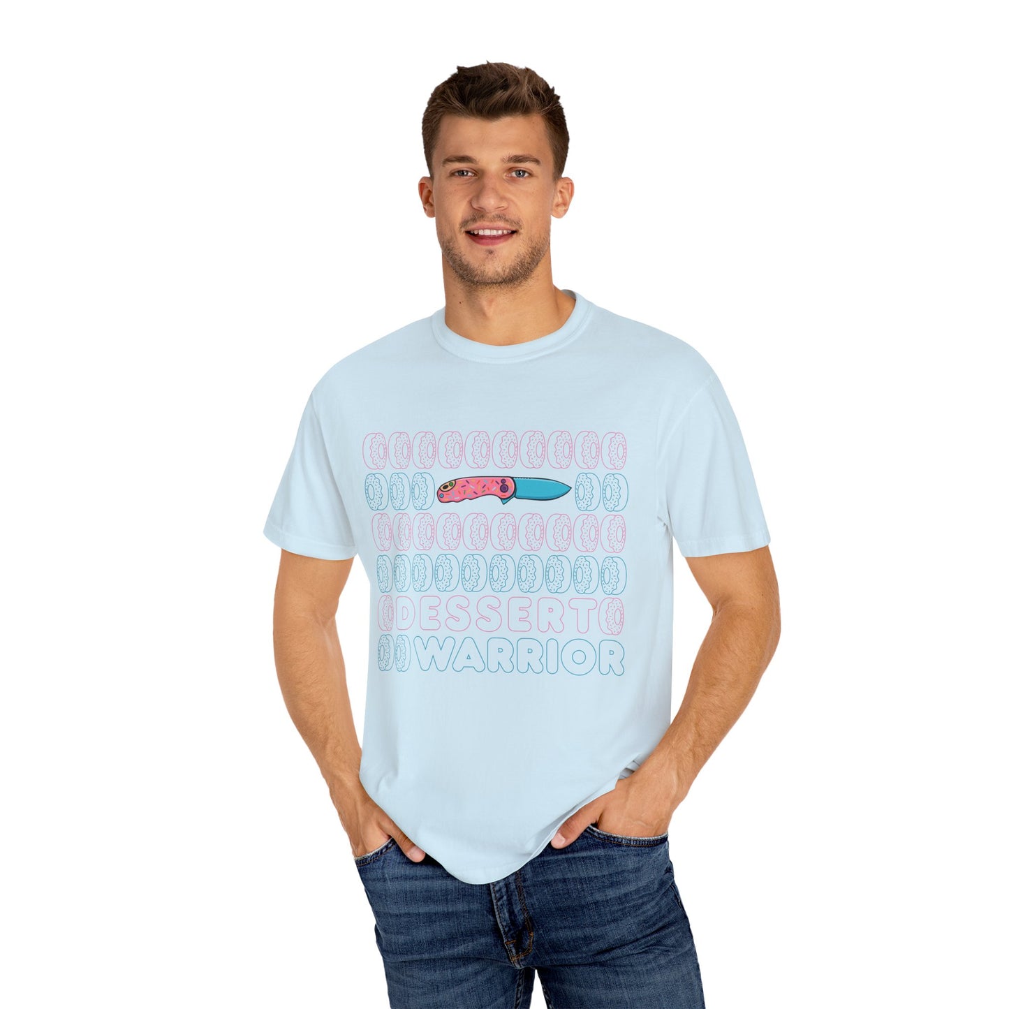 Dessert Warrior Donut Grid Tee