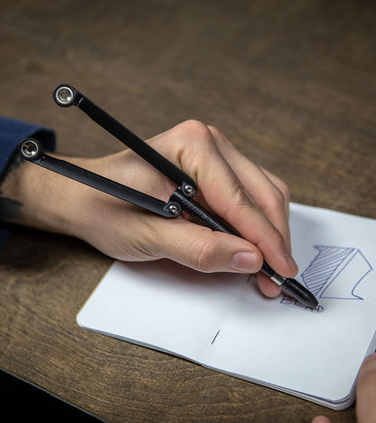 BaliYo by Spyderco Pen Butterfly Flipper (Black)