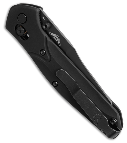Benchmade 940 Osborne AXIS Lock Knife Black Aluminum (3.4" Black M4)