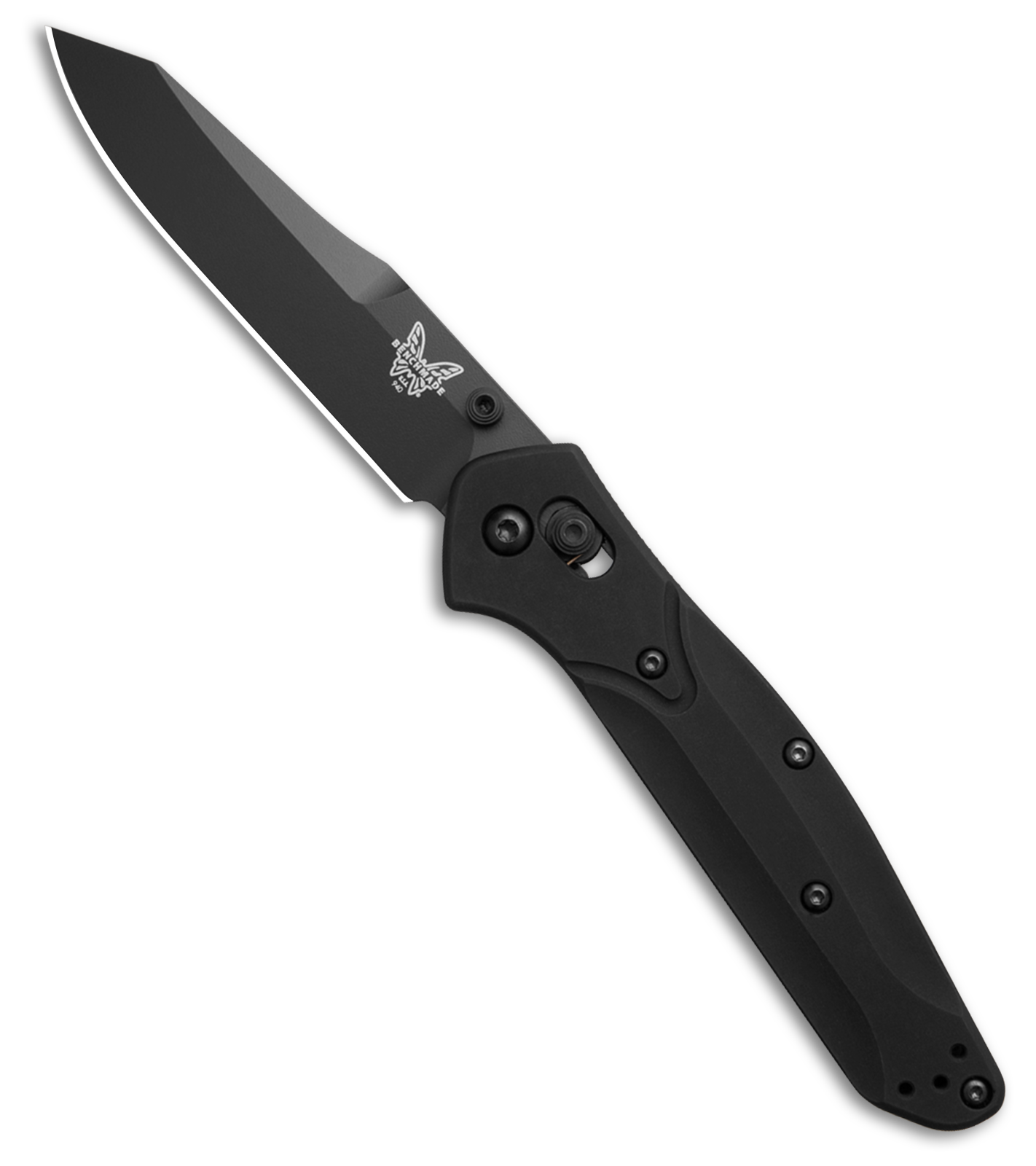 Benchmade 940 Osborne AXIS Lock Knife Black Aluminum (3.4" Black M4)