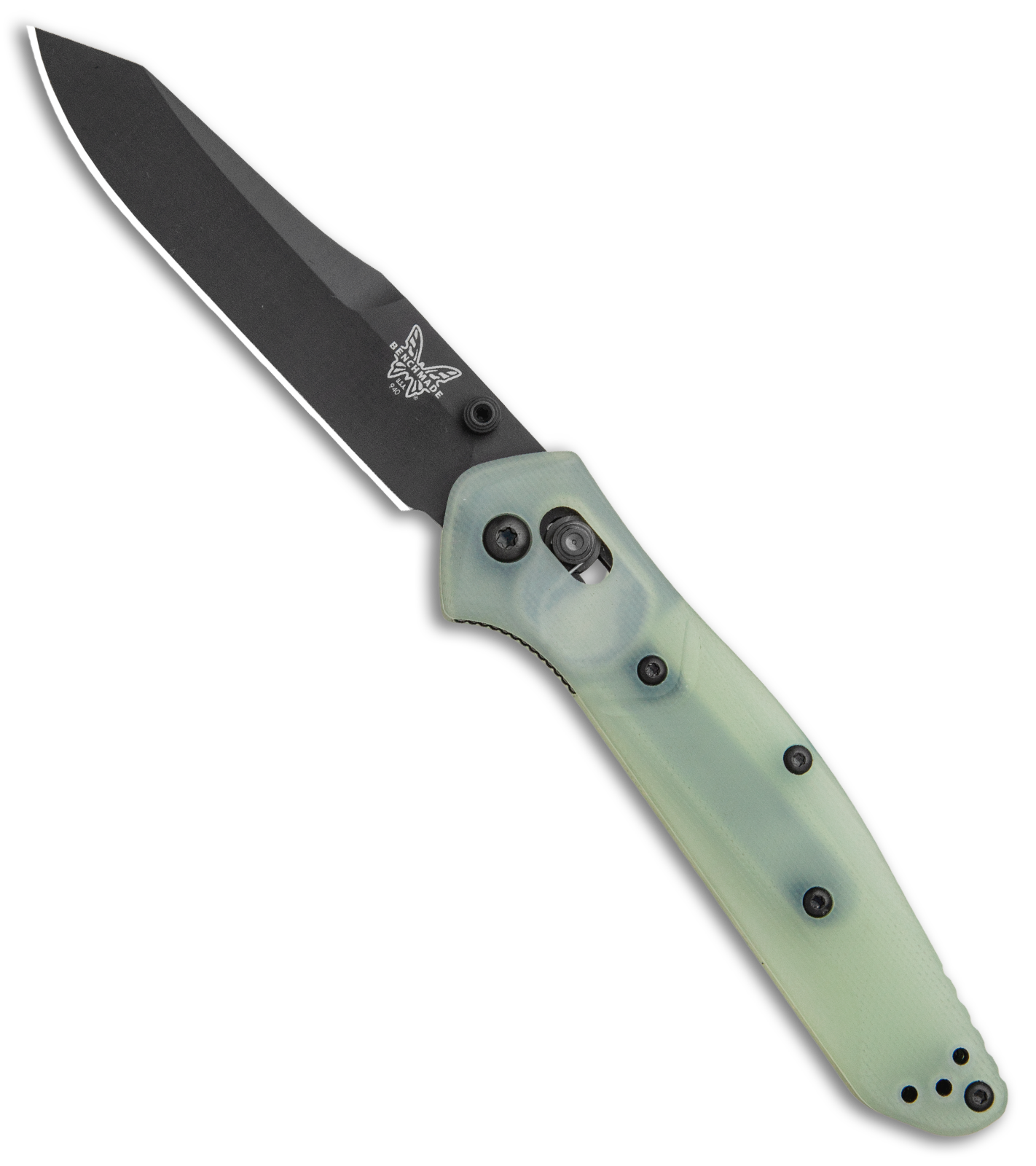 Benchmade 940 Osborne AXIS Lock Knife Natural G-10 (3.4" Black M4)