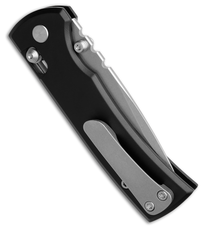 Chaves Redencion Drop Point X-Lock Knife Black Aluminum (3.25" SW D2)