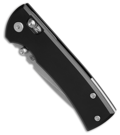 Chaves Redencion Drop Point X-Lock Knife Black Aluminum (3.25" SW D2)
