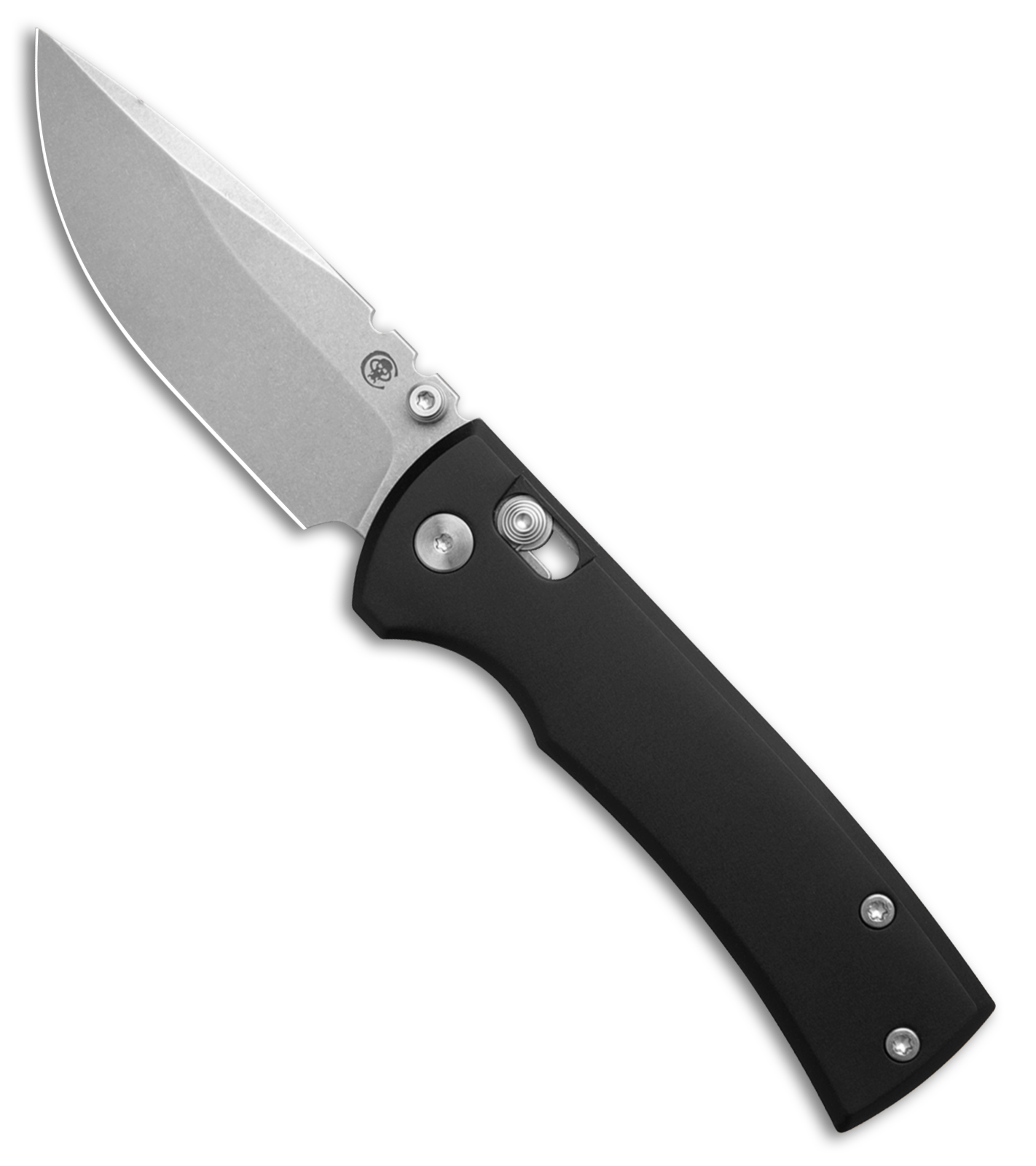 Chaves Redencion Drop Point X-Lock Knife Black Aluminum (3.25" SW D2)