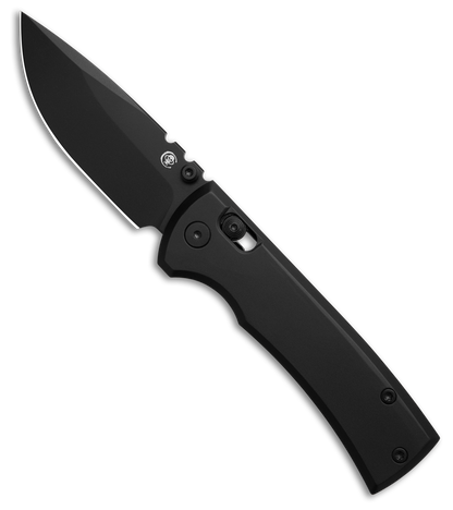 Chaves Redencion Drop Point X-Lock Knife Black Aluminum (3.25" Black D2)