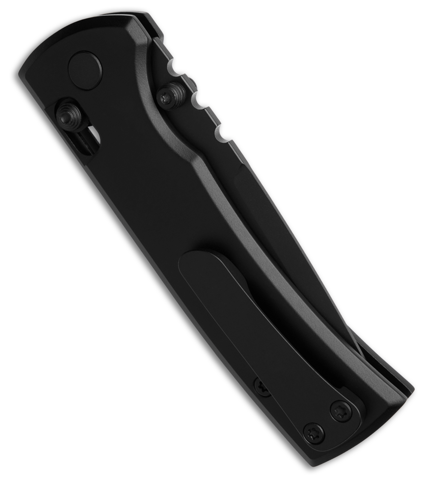 Chaves Redencion Drop Point X-Lock Knife Black Aluminum (3.25" Black D2)