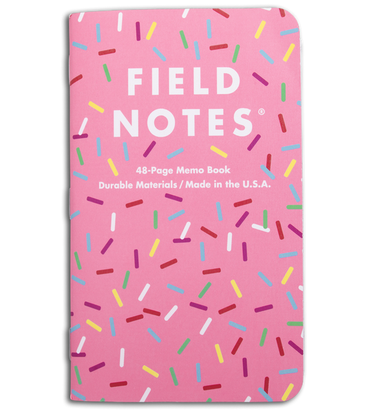 Field Notes Memo Ruled/Lined/Graph 3-Pack - Dessert Warrior® Theme