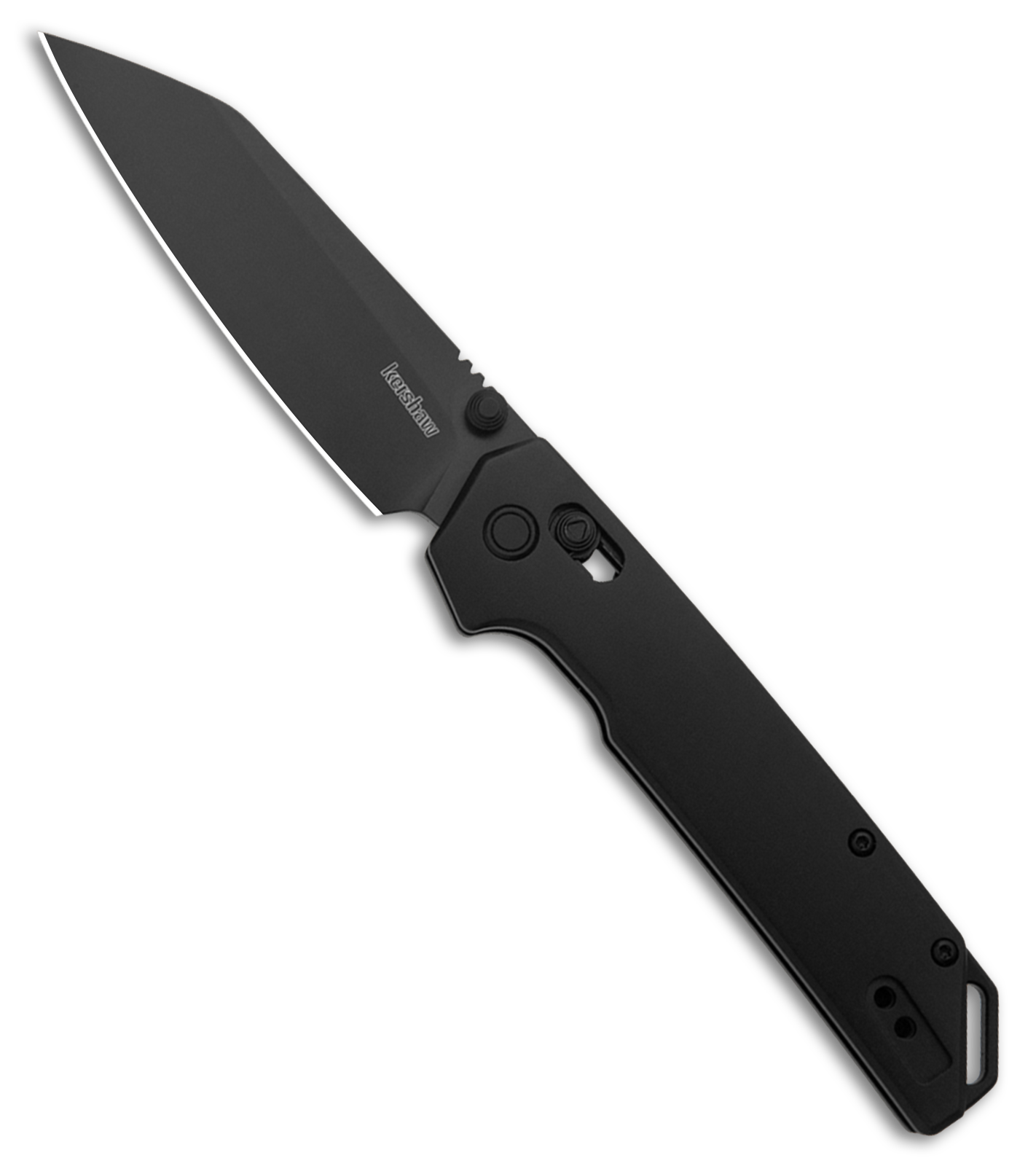 Kershaw Iridium Reverse Tanto DuraLock Knife Black (3.5" Black) 2038RBLK