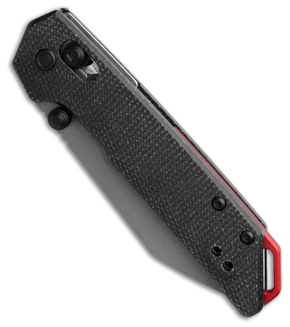 Kershaw Mini Iridium Reverse Tanto DuraLock Knife Black Micarta (3" Working)