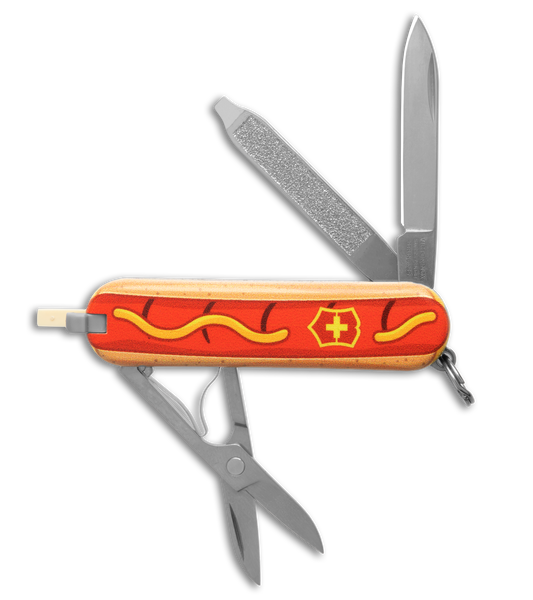 Victorinox Classic SD Blade HQ Exclusive Swiss Army Knife Wiener Warrior (1.5")