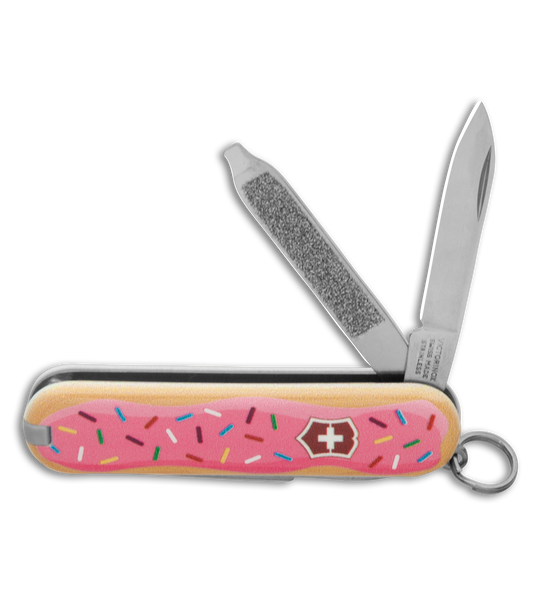Victorinox Classic SD Swiss Army Knife Blade HQ Dessert Warrior® Donut