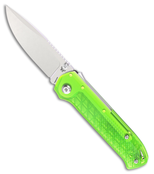 Flytanium Arcade Lite Shark-Lock Knife Digital Green Polycarbonate (3.2" SW)