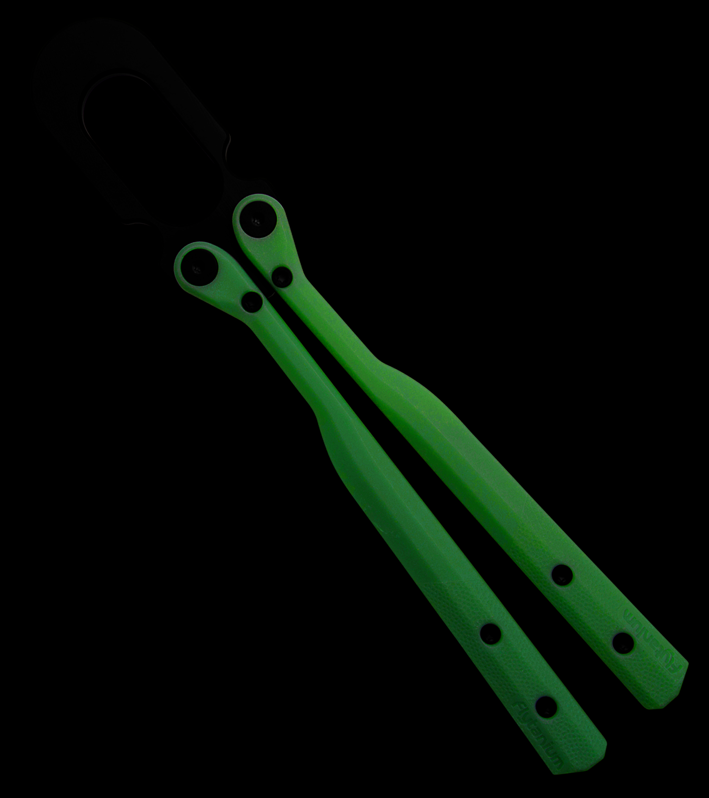 Flytanium U.F.O. Unidentified Flipping Object Trainer - Glow in the Dark (UFO)