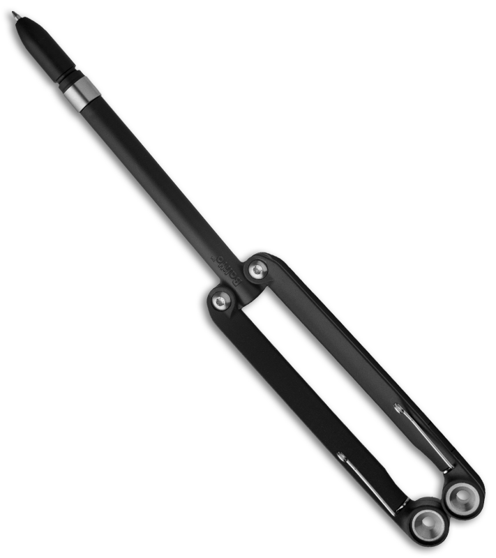 BaliYo by Spyderco Pen Butterfly Flipper (Black)